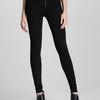 Alice + Olivia Frontzip Leggings in Black - Lyst