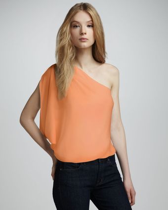 Alice + Olivia Hannah Oneshoulder Top - Lyst