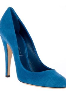 Casadei Suede Pump - Lyst