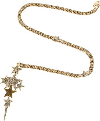 Star Pendant Necklace on Brass Star Pendant Necklace