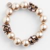 Givenchy Shakey Pearl Stretch Bracelet in Pink (blush/ vintage rose/ chocolate) - Lyst
