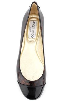 Jimmy Choo Tortoise Whirl Flat - Lyst