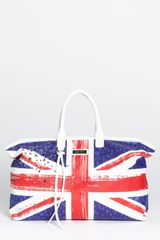 Jimmy Choo Print Denim Hobo