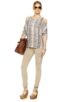 Michael by Michael Kors Skinny Cargo Pants - Lyst