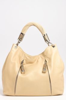 Michael Kors Tonne Leather Hobo - Lyst