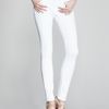 Rag & Bone HighRise Skinny Bright Jeans in White (new white) - Lyst