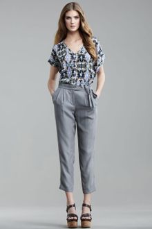 Tibi Sandwash Silk Pants - Lyst