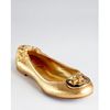 Tory Burch Ballet Flats Reva in Brown (mocha) - Lyst