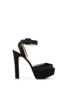 Zara High Heel Sandal with Ankle Strap - Lyst