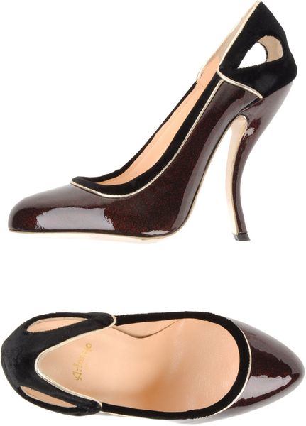 Arfango Closed Toe Slipons in Brown (blue) - Lyst