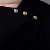 Balmain Embellished Cotton Top in Black - Lyst