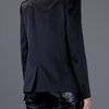 Balmain Metallictrimmed Jacket in Black - Lyst