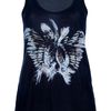 Balmain Tiedye Vest Top in Black - Lyst