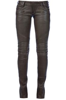 Balmain Biker Trouser - Lyst