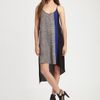 Bcbgmaxazria Cici Asymmetrical Dress in White (pearl) - Lyst