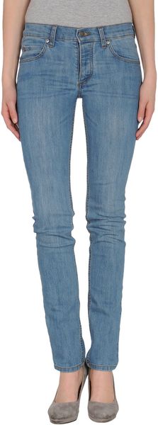 Cheap Monday Denim Pants in Blue - Lyst