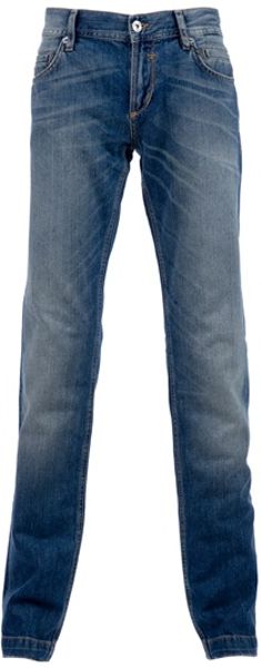 D&g Straight Leg Jeans in Blue for Men - Lyst