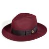 Emilio Pucci Burgundy Wool Hat in Purple (burgundy) - Lyst