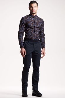 Givenchy Contrast Waist Trousers - Lyst