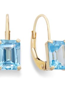 Hue  Topaz Leverback Earrings  - Lyst