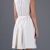 Marc By Marc Jacobs Pleated Dress in Beige - Lyst