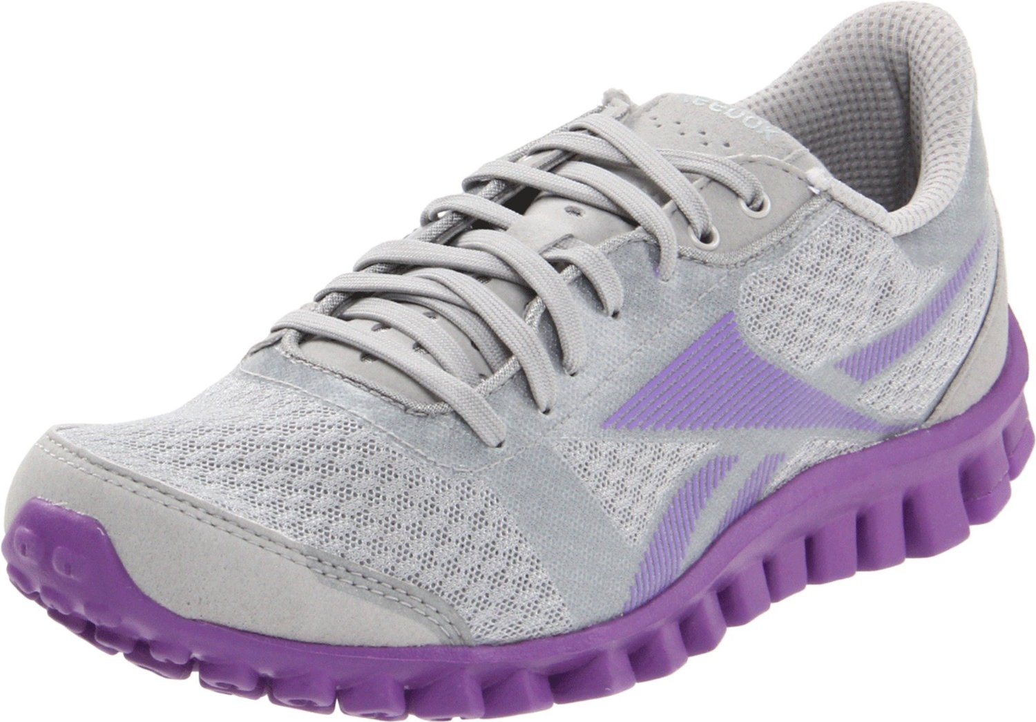 Reebok Reebok Womens Realflex Optimal Running Shoe in Gray (light grey