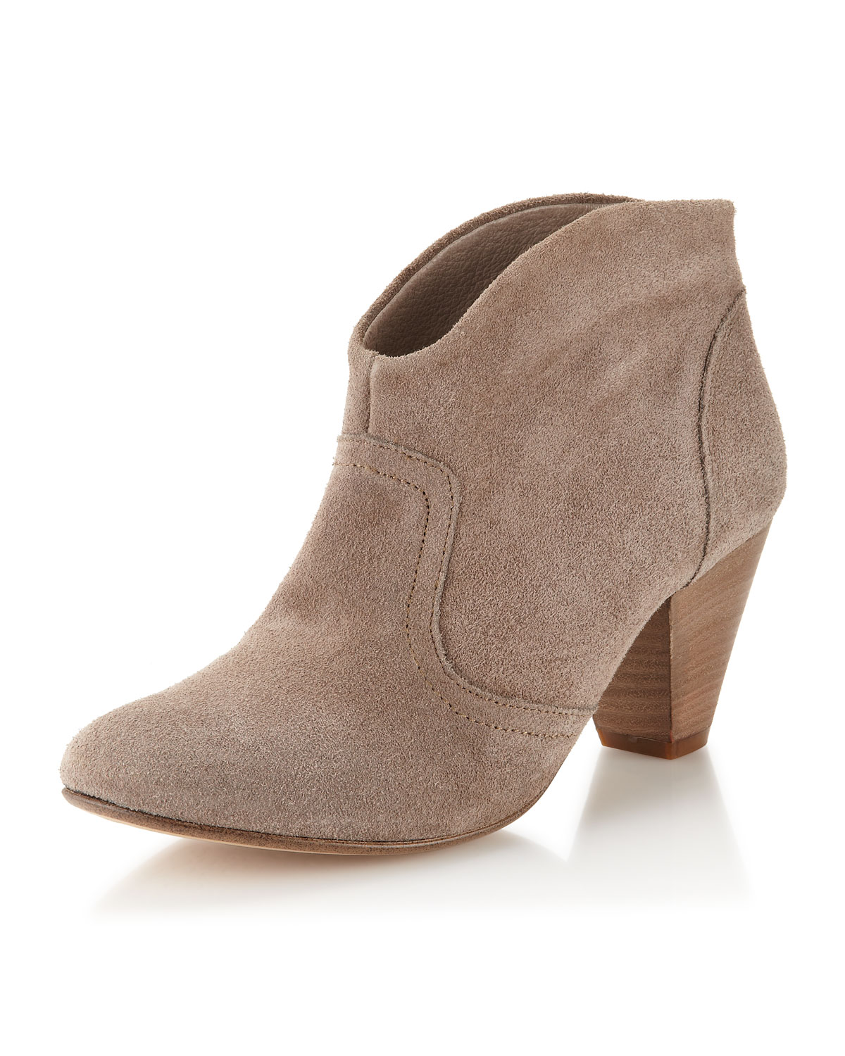 steve madden boots beige suede