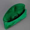 Casadei Suede Clutch in Green - Lyst