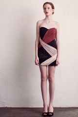 Charlotte Rouge Black Bodycon Dress