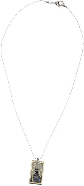 D&G Necklace - Lyst