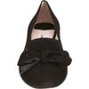 Miu Miu Bow Slipon in Black (gunmetal) - Lyst