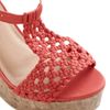 Modcloth Party On The Peninsula Wedge in Pink (sea) - Lyst