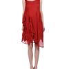 Yohji Yamamoto Short Dress in Red - Lyst