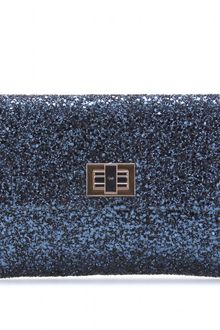 Anya Hindmarch Anya Hindmarch Valorie Glitter Clutch - Lyst
