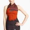 Missoni Knit Halter Top in Orange (red grey) - Lyst