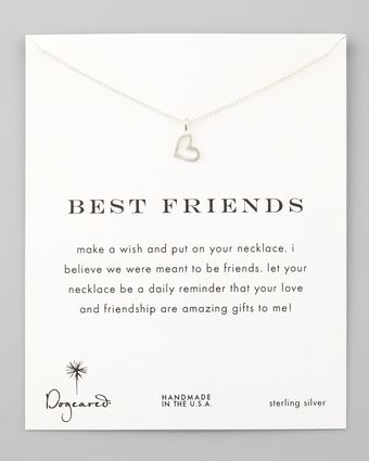 Dogeared Best Friends Necklace - Lyst