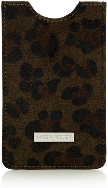 Karen Millen Pony Iphone Case in Animal (multi-coloured) - Lyst