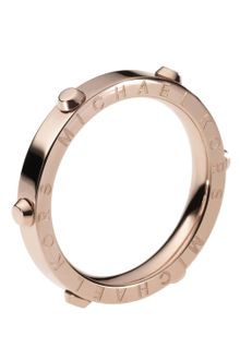 Michael Kors Astor Stud Ring Rose Golden - Lyst