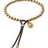 Michael Kors Bead Stretch Bracelet Golden in Gold (one size) - Lyst