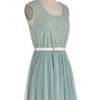 Modcloth Peppermint Frosting Dress in Blue (mint) - Lyst