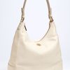 Tory Burch Robinson Hobo in White (ivory dust) - Lyst
