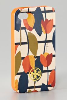 Tory Burch Hardshell Logoprint Iphone 4 Case - Lyst