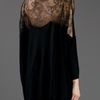 Valentino Lace Detail Top in Black - Lyst
