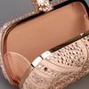 Alexander Mcqueen Skull Clutch Bag in Pink (rose) - Lyst