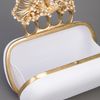 Alexander Mcqueen Knuckleduster Clutch in White - Lyst