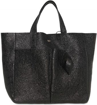 Anya Hindmarch Balthasar Nevis Crinkled Leather Tote - Lyst
