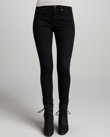 Burberry Rinsed Black Jeans in Black - Lyst