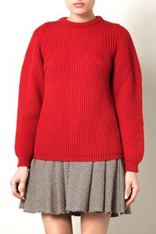 Chloé Chunky Knit Sweater - Lyst