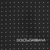 Dolce & Gabbana Pin Dot Silk Pocket Square in Black for Men - Lyst