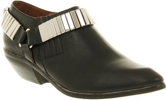Jeffrey Campbell Jett Platform Heel Black Leather - Lyst